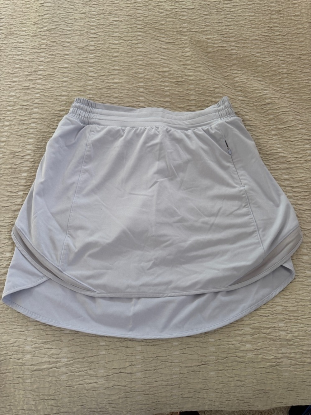 lululemon athletica White High-Low Athletic Skirt